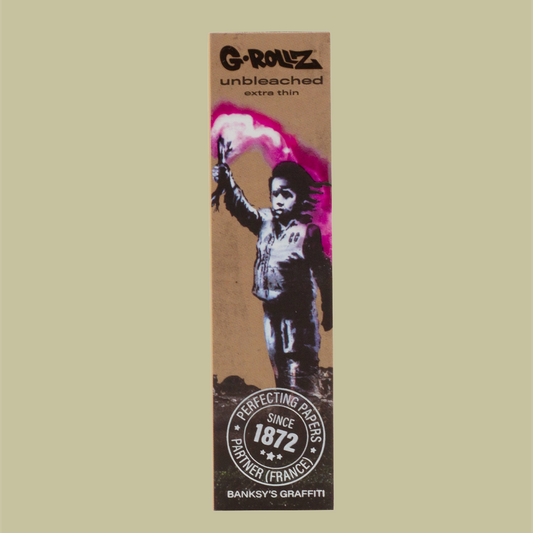Banksy Graffiti 'Torch Boy' Unbleached Papers